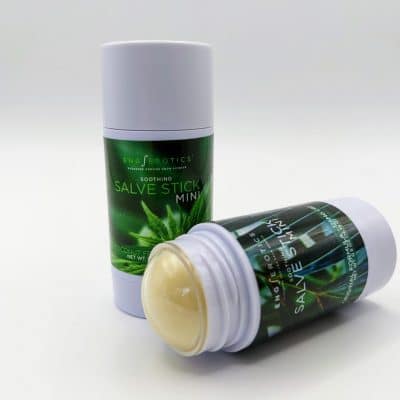 Original Formula and Coconut Free mini with cap off to show product