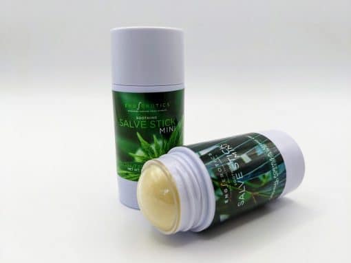 Original Formula and Coconut Free mini with cap off to show product