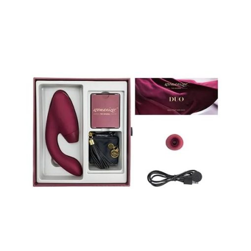 DUO Rechargeable G-Spot and Clitoral Stimulator by Womanizer