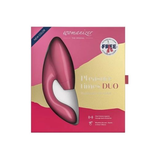 DUO Rechargeable G-Spot and Clitoral Stimulator by Womanizer